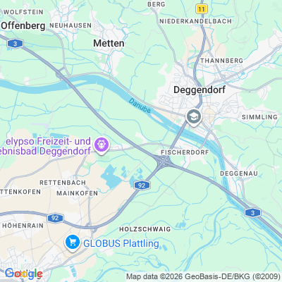 Deggendorf Google Maps