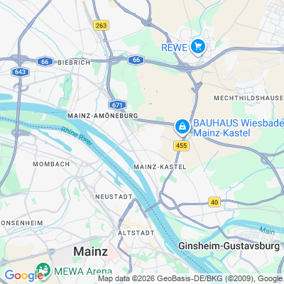 Postleitzahl Mainz Kastel