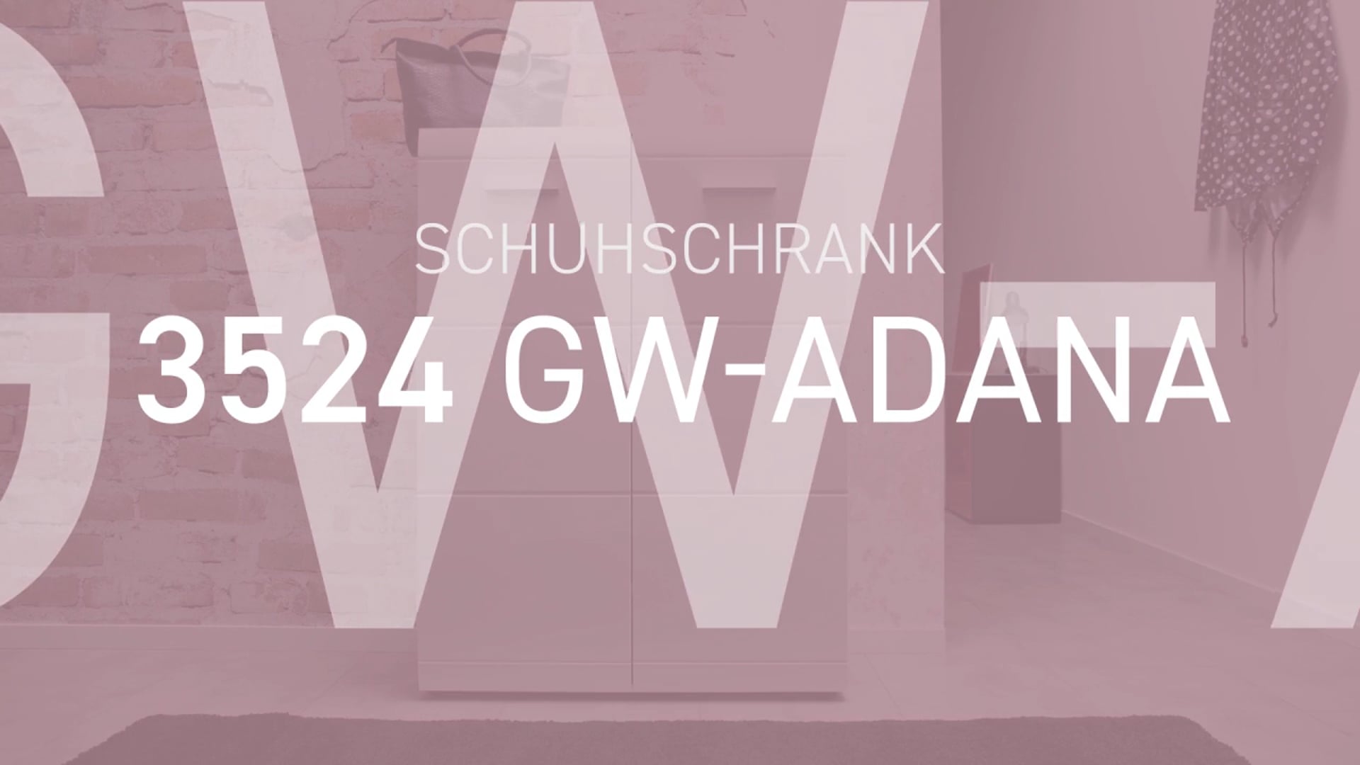 Germania Schuhschrank Adana 3524 Karmann Möbel 