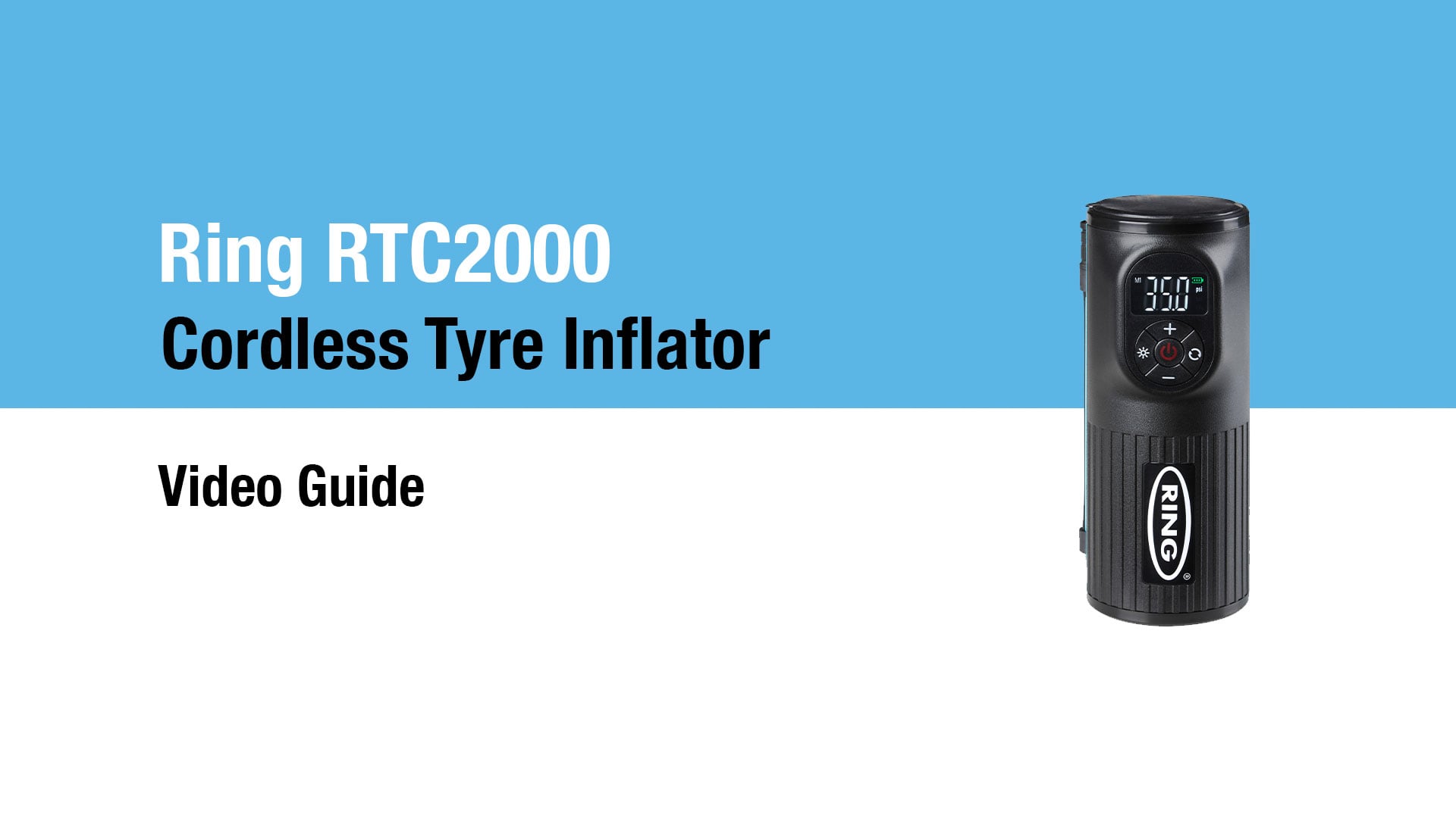 Ring cordless tyre deals inflator