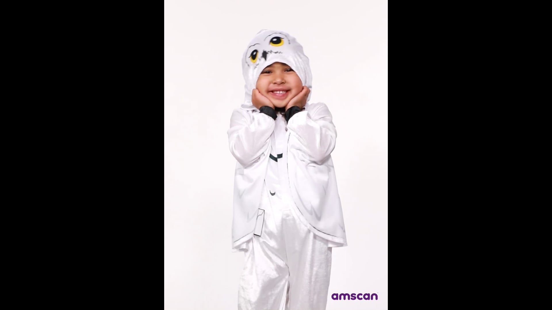 Costume da mini gufo Edvige bambino