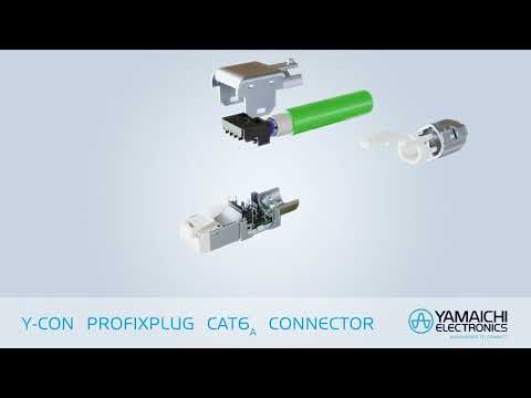 RJ45 - Y-CON IP20 - Profix-Plug - Werkzeuglose Montage - CAT6A RJ45 - Y-CON IP20 - Profix-Plug - Werkzeuglose Montage - CAT6A