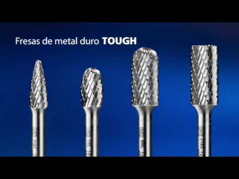 Fresa de metal duro de alto rendimiento TOUGH-S ojival SPG Ø 10x20 mm, mango Ø 6 mm, resistente a los golpes Youtube