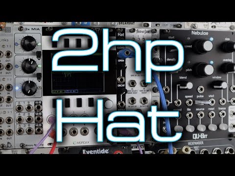 2hp - Hat | Drum Modules | Sound Sources | Eurorack Modular (3U 