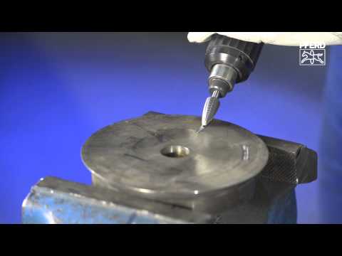 Tungsten carbide high-performance burr STEEL ball KUD dia. 06x05 mm shank dia. 6 mm for steel Youtube