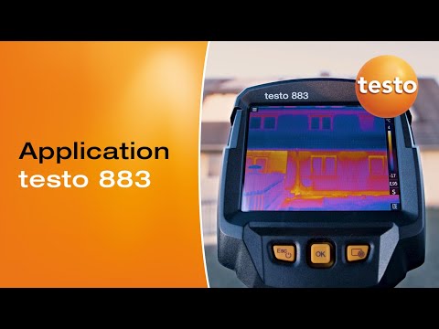 testo 883-1 - Cámara termográfica (320 x 240 píxeles, enfoque manual, App,  láser)