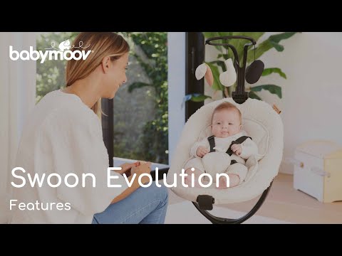 Wippen, babymoov, Weiß – Produktvideo: zeigt das Produkt in Anwendung