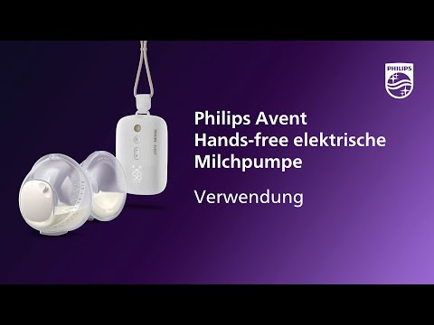 Hands Free Milchpumpen, PHILIPS AVENT, Weiß – Produktvideo: zeigt das Produkt in Anwendung