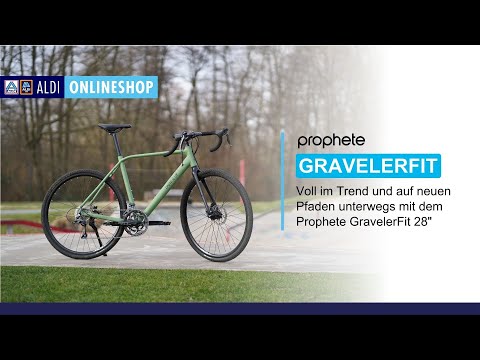 Gravel Bike GravelerFit, resedagrün