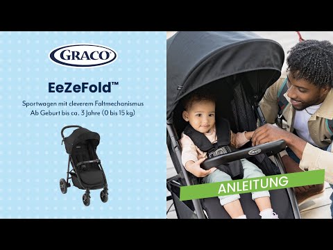 Sportwagen, GRACO, Schwarz – Produktvideo: zeigt das Produkt in Anwendung