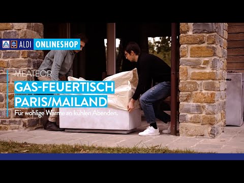 Gas-Feuertisch Mailand