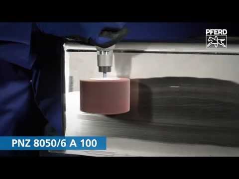 POLINOX Vlies-Handpads PVSK 150x225 mm SiC 400 für Feinschliff und Finish Youtube