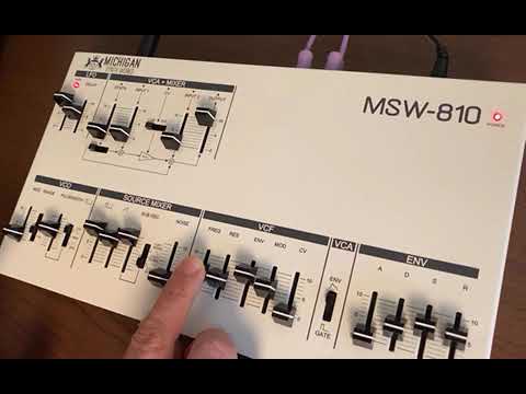 Michigan Synth Works - MSW-810m (with MIDI) | Desktop Synthesizers |  Desktop Synthesizers | Schneidersladen - Modular Synths