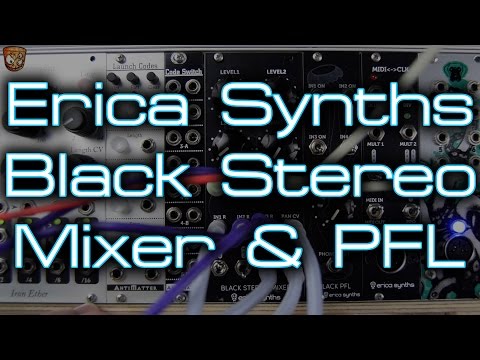 Erica Synths   Black Stereo Mixer V2   Archive   Schneidersladen