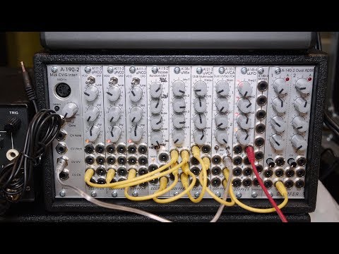 Doepfer A-145-4 Quad LFO Slim Line | LFOs | Modulation | Eurorack 