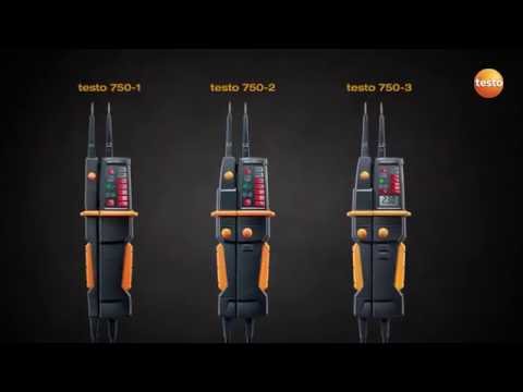 Comprobador de tensión testo 750-1