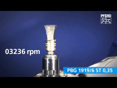 SINGLETWIST INOX-TOTAL Pinselbürste gezopft PBGSIT Ø10mm Schaft-Ø6 mm Edelstahl-Draht-Ø0,35 Youtube