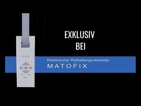 Elektrischer Gurtwickler ATTAS MATOFIX 23mm, Rollladenwickler
