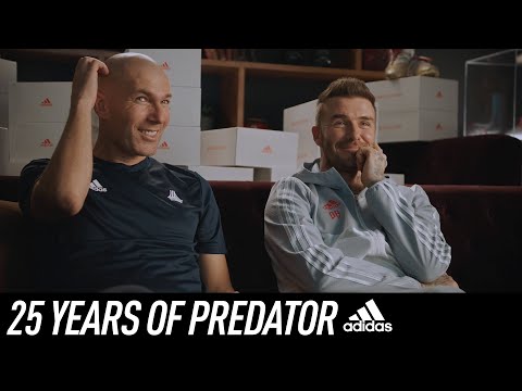 25 Years of Predator Wieso David Beckham und Zinedine Zidane fur Adidas Geschenke verteilen HORIZONT