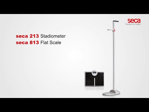 Seca 634 EMR-validated Flat Scale w/ Remote Display-800 lb Capacity