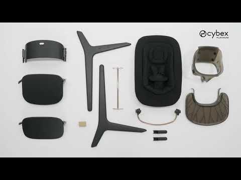 Treppenhochstühle, cybex PLATINUM, Schwarz – Produktvideo: zeigt das Produkt in Anwendung