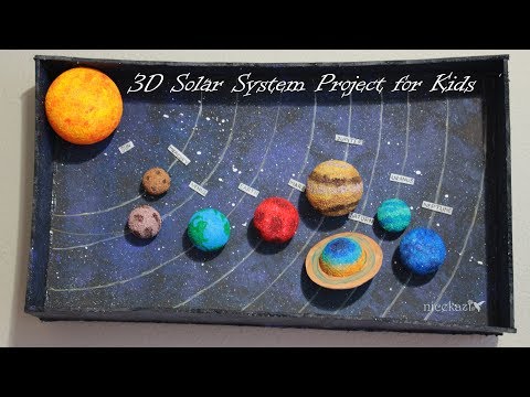solar system project ideas for 3rd grade