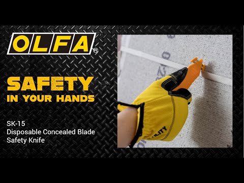 Olfa® Concealed Blade Deluxe Cutter H-9139 - Uline