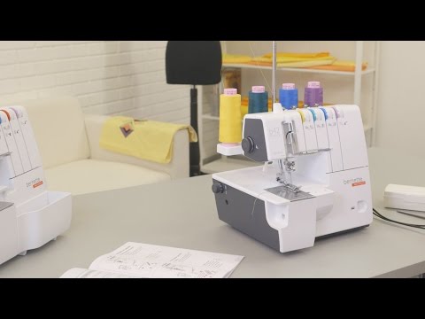 Bernette 42 Funlock Overlock Maschine - 4-Faden Coverstich Für Professionelle Säume