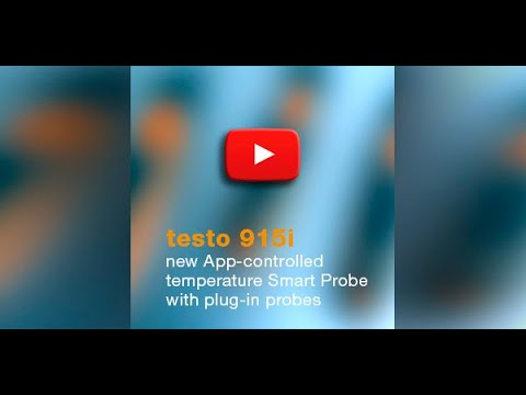 スマートプローブ testo 915i-1 浸漬温度計 | 気体温度計 | 温度