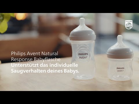 Trinksauger, PHILIPS AVENT, Transparent – Produktvideo: zeigt das Produkt in Anwendung
