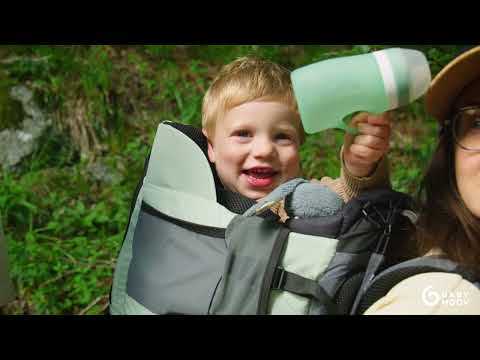 Rückentragen, babymoov, Grün – Produktvideo: zeigt das Produkt in Anwendung