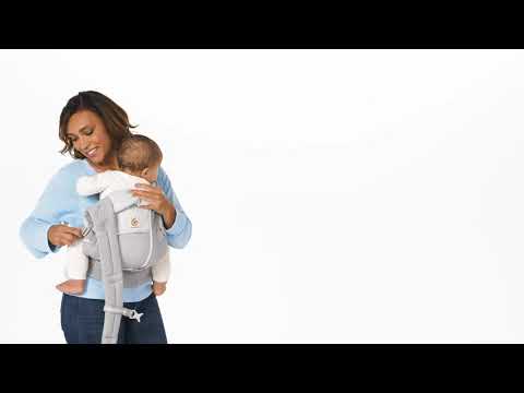 Fullbuckle Tragen, ERGObaby, Schwarz – Produktvideo: zeigt das Produkt in Anwendung