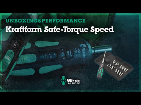 7515/16 Kraftform Safe-Torque Speed Universal 1, 16 pieces | Wera