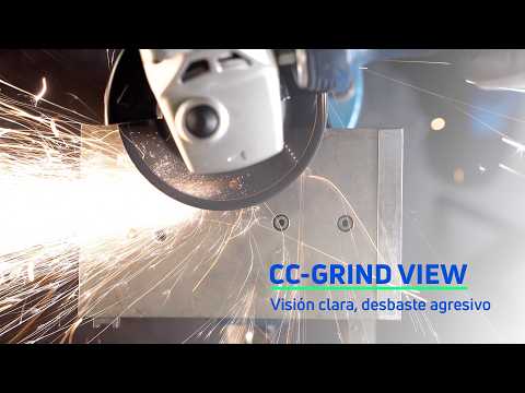 Disco de desbaste CC-GRIND VIEW 125x22,23 mm, línea especial SGP STEELOX para acero/acero inoxidable Youtube