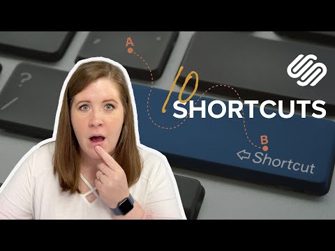 10 Squarespace shortcuts to speed up your workflow