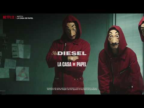 Diesel Netflix Diesel X La Casa De Papel Der Tv Spot