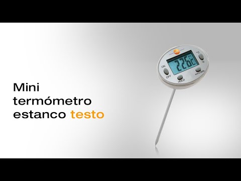Mini termómetro de inmersión resistente al agua