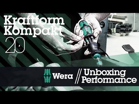 Kraftform Kompakt 20 Tool Finder 1 with pouch, 7 pieces | Wera