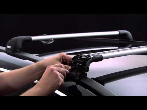 THULE 9593 WingBar Edge Fixpunkte oder integ. Dachreling L nge L