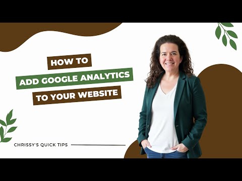 How to Add Google Analytics to Your Website - Tutorial for Beginners ...
