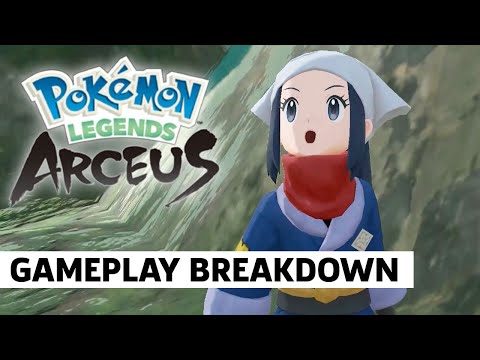 New gameplay & battle mechanics in Pokémon Legends: Arceus