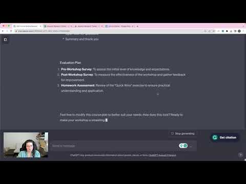 Using AI to Create a Course Outline & Lesson Plan - Website Success Academy