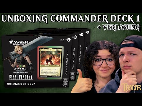 Final Fantasy - Commander Deck Set (4 Decks) - English