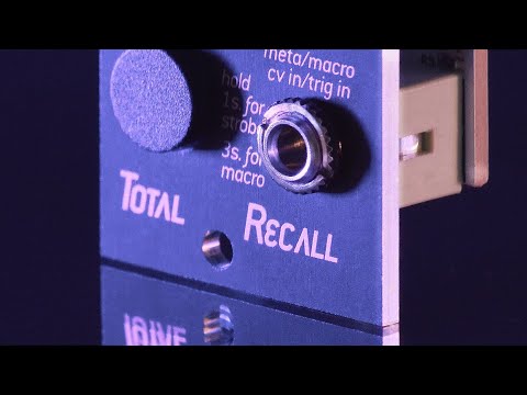 Endorphin.es - Total Recall | Kontroller & CV Recorder 
