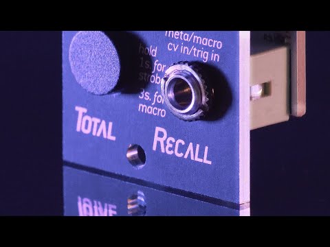 Endorphin.es - Total Recall | Controllers & CV Recorders