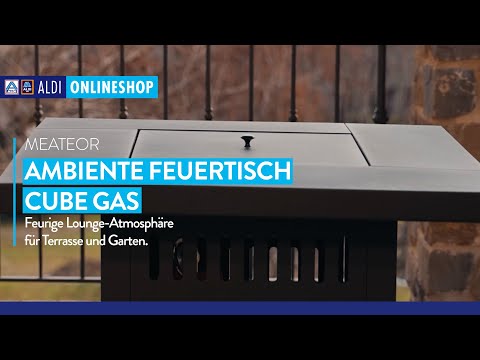 Ambiente-Feuertisch Cube, Gas