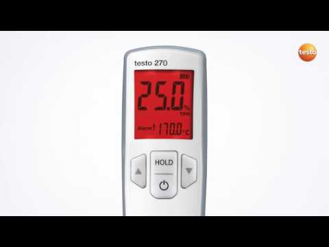 TESTO 270 - testeur d'huile de friture Gauges quality of oil - Distrimesure