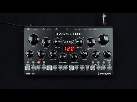 Erica Synths - Desktop Bassline DB-1 | Desktop-Synthesizer 