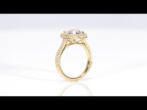 Silver 925 Gold Plated Small Star Ring with CZ - BGR01180