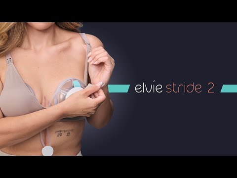 Hands Free Milchpumpen, elvie, Transparent – Produktvideo: zeigt das Produkt in Anwendung